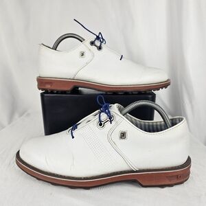 FootJoy Dryjoys Premiere Series Packard Spikeless Golf Shoes 53977 White Mens 8M
